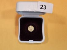 GOLD! Saint Gaudens mini-coin