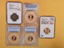 Graded NGC and PCGS Small and Large Cents