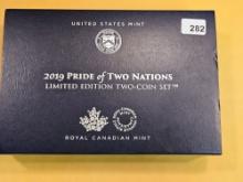 2019 Pride of Two Nations 2-coin Set