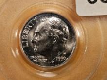 * KEY DATE * PCGS 1996-W Roosevelt Dime in Mint State 66
