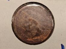 Semi-key 1866 Indian Cent