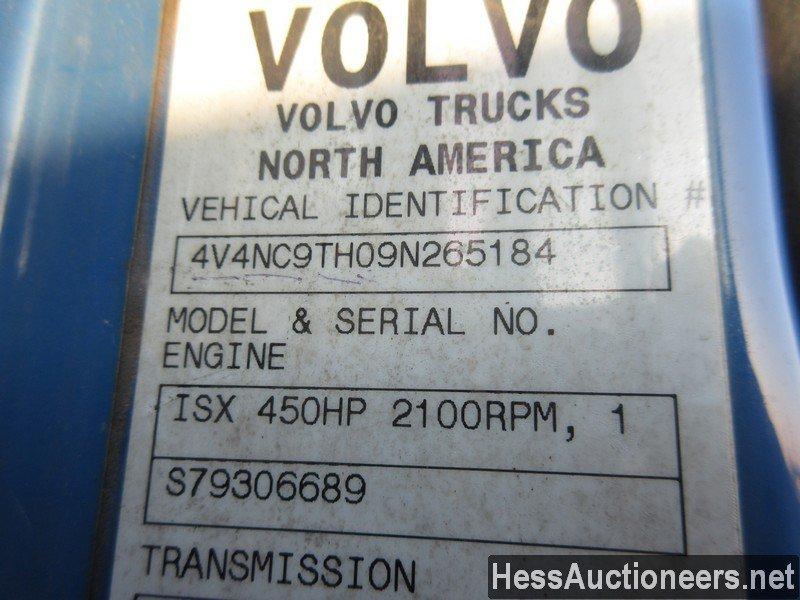 2009 Volvo Vnl T/a Sleeper