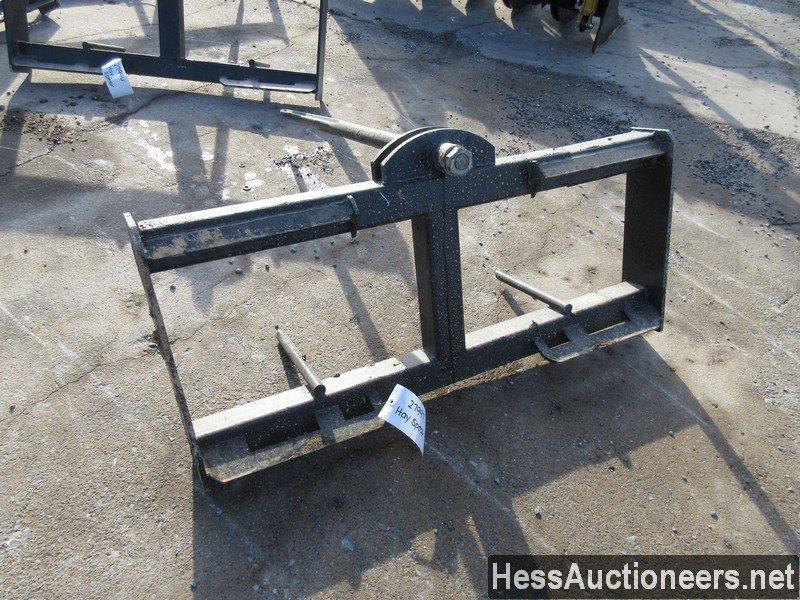 Mid-state Hay Spear For Skid Steer