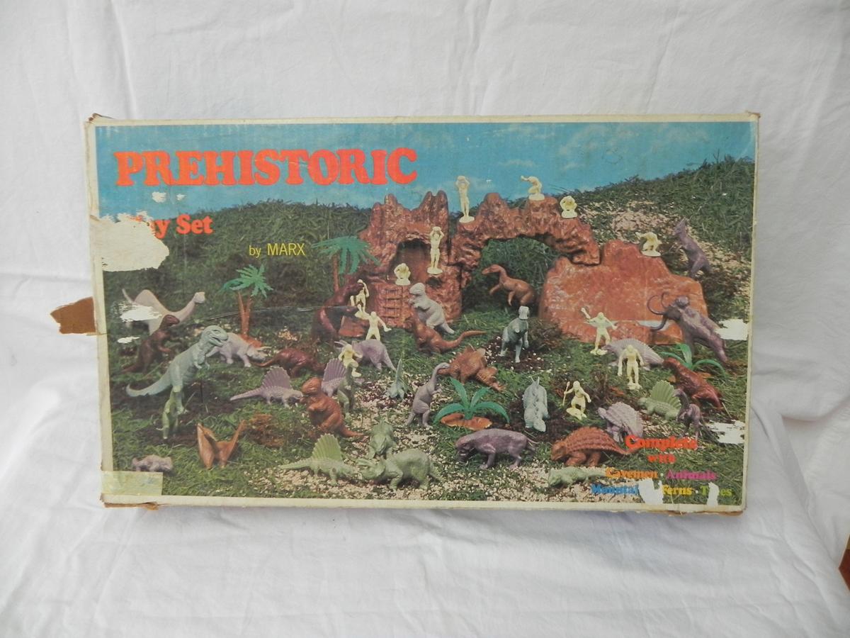 Marx “Prehistoric Play Set” #3398 Dinosaurs