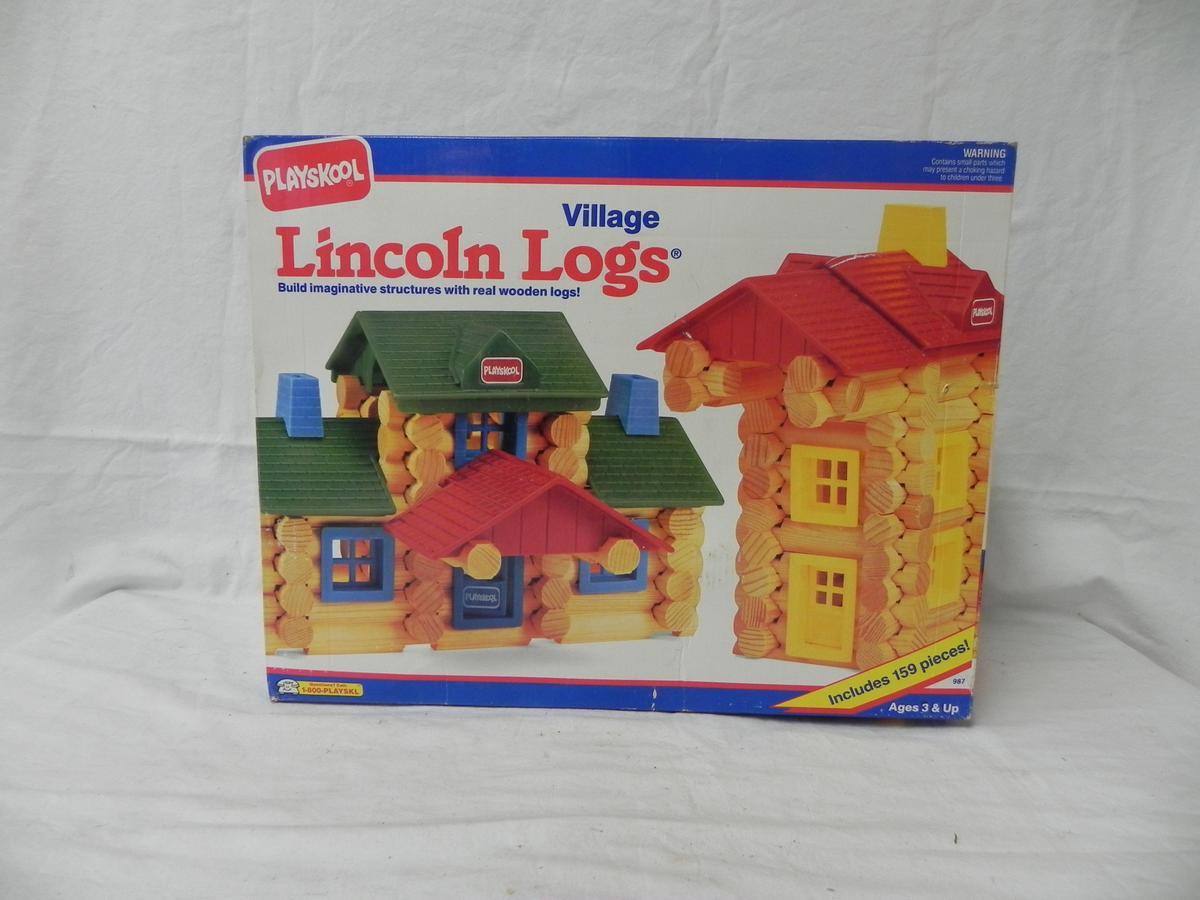 Playskool “Village Lincoln Logs” Set Complete