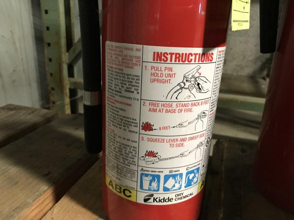 Fire Extinguishers, Hammers & Fasteners