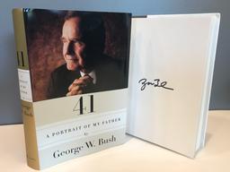 Autographed book by George W. Bush