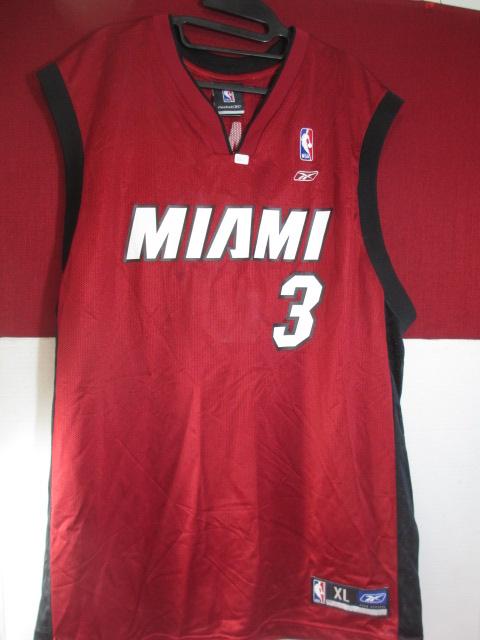 Reebok NBA Dwayne Wade Miami Heat Jersey