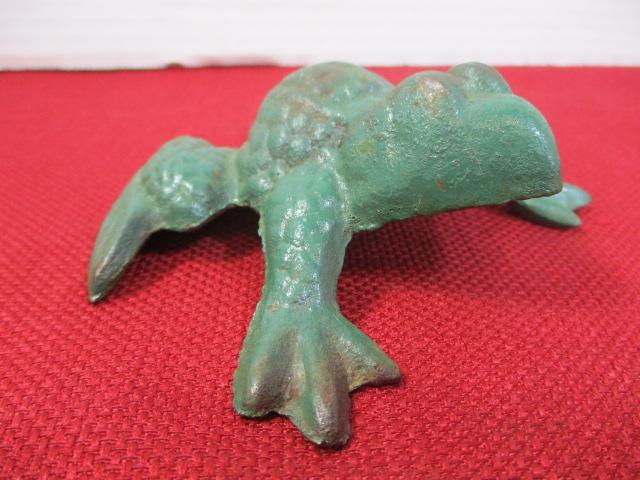 Cast Iron Figural Frog