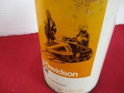 AMF Harley Davidson One Quart Sno-Oil Can