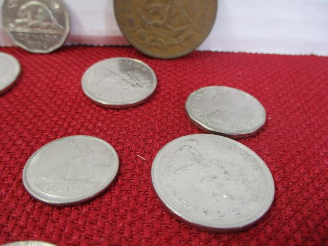 Canadian and Mexican Coin Lot