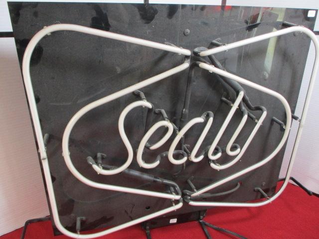 Sealy Working Neon Advertising Sign