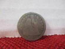 1841 Seated Liberty Silver Dime