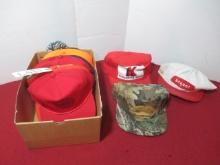 Mixed Vintage Advertising Hats