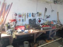 *SPECIAL OPPORTUNITY-11' Work Bench Section w/ Contents