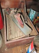 Box of Antique Tools