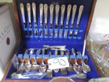 Rodgers Bros. 1847 52-Piece Service for Eight w/ Box
