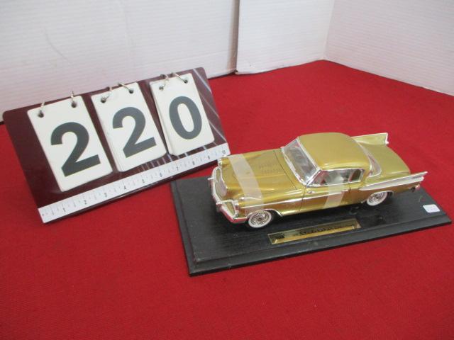 1957 Studebaker Golden Hawk Die Cast Scale Model Car