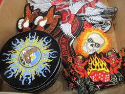 Biker Club Mixed Patches-Lot of 75 C