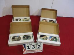 Bradford Exchange Hall of Fame Baseball Mini Plates-8 Plates
