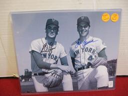 New York Yankees Nolan Ryan 7 Tom Seaver 8"X10" Autograph Photo