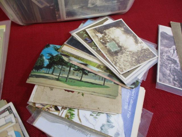 Massive Lot of Vintage Postcards