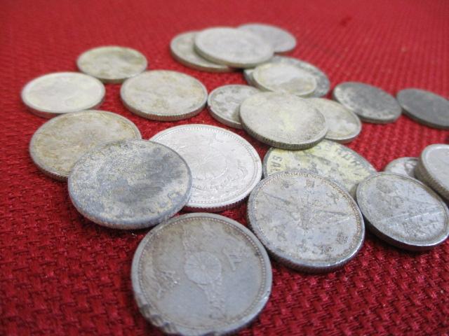 WWII German Nazi & Japanese Coins