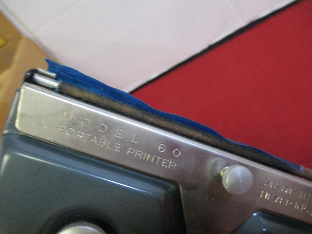 Heyer Model 60 Post Card Printer & Stencil Plate
