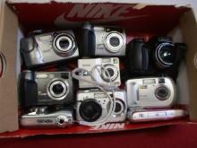 Mixed Kodak Digital Cameras-Lot of 9