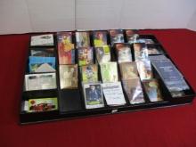 Large Collectible Card Display w/ Contents