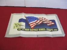 WWI Franklin Roosevelt Savings Bond Poster