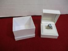 Sterling Silver Ring w/ Stone