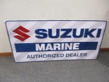 NOS Suzuki Marine Sales & Service Advertising Sign