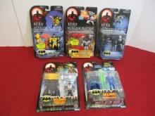 Kenner Batman Mission Masters Bubblepack Action Figures-Lot of 5