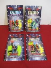 Hasbro Batman Beyond Bubblepack Action Figures-Lot of 4-A