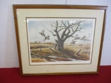 Broken Solitude, Rough Grouse" by Jerry Raedeke Framed & Numbered Supplemental Edition Print