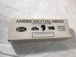 Case XX American Coal Miner limited edition