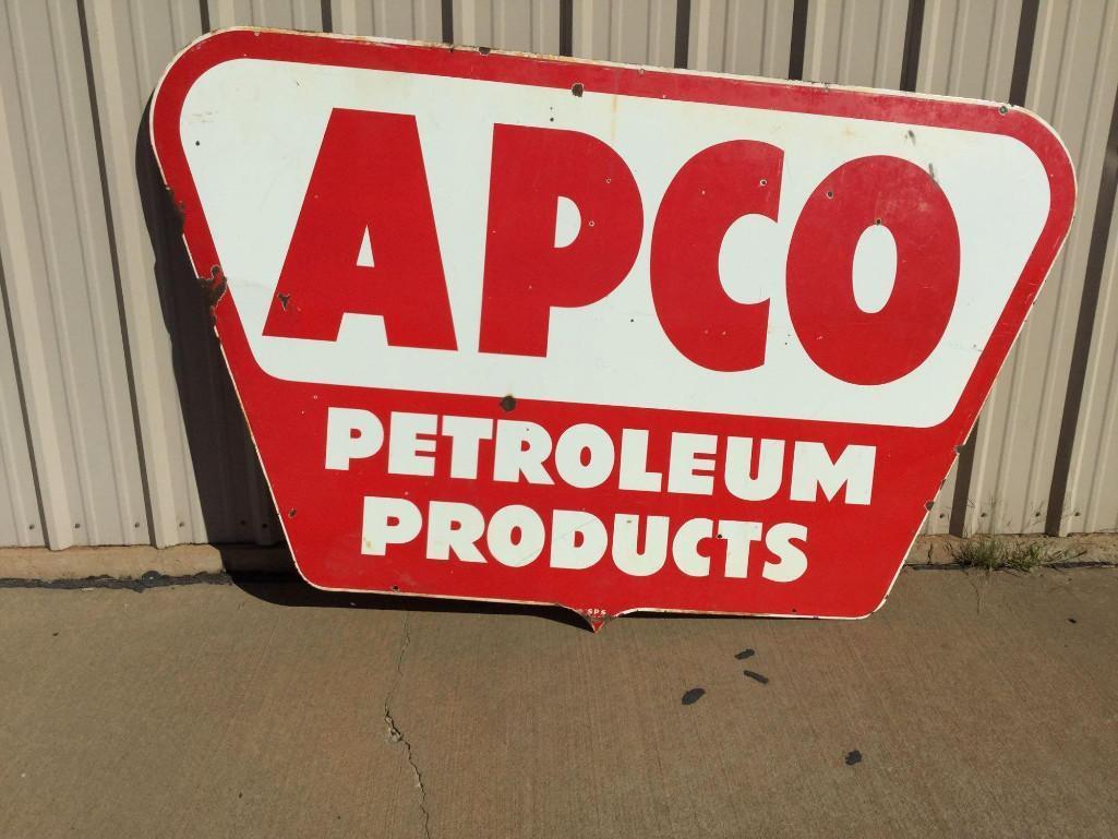 Apco Petroleum Products Sign
