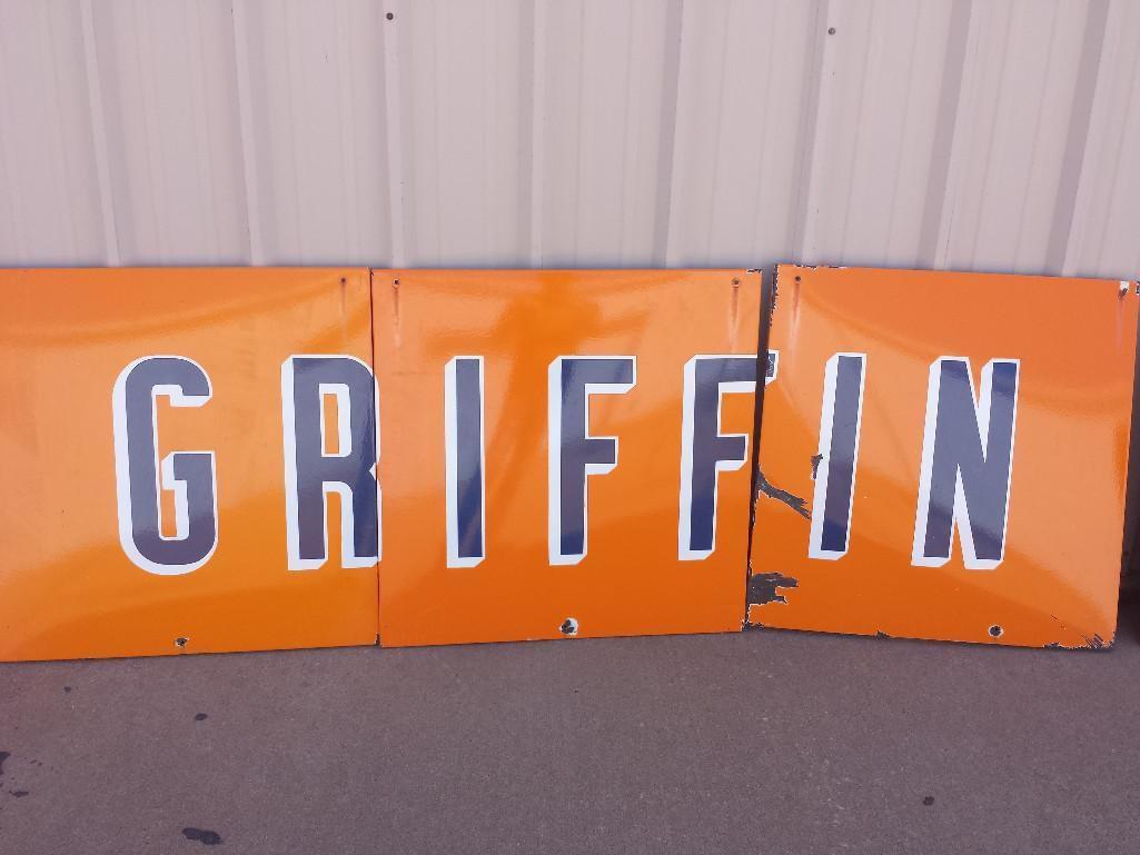 Rexall Griffin Drugs Vintage metal sign