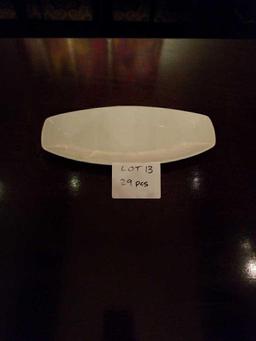 Appetizer Plates. Tognana Porcelain. 11"