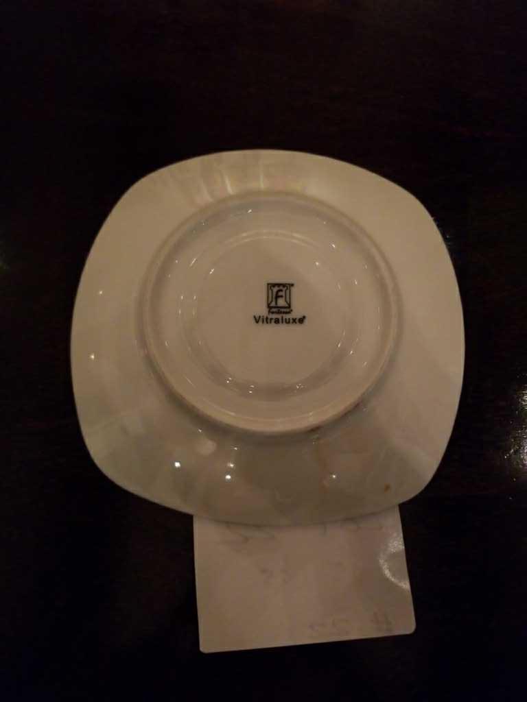 Saucer Dish 6". Fontessa China