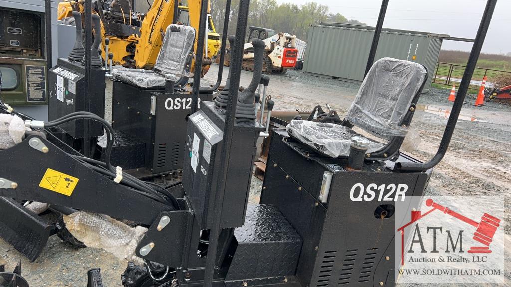 NEW AGT QS12R Mini Excavator w/ 16" Bucket