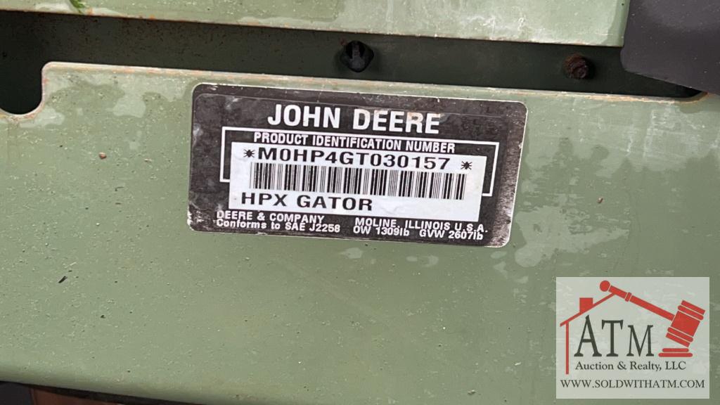 John Deer Trail Gator HPX 4X4