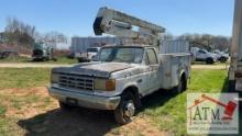 1989 Ford Bucket Truck (Non-Running, No Title)