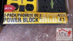 (4) NEW Yellow Jacket Power Blocks