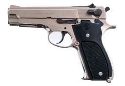 S&W 39-2 Nickel 9mm Semi Auto Pistol