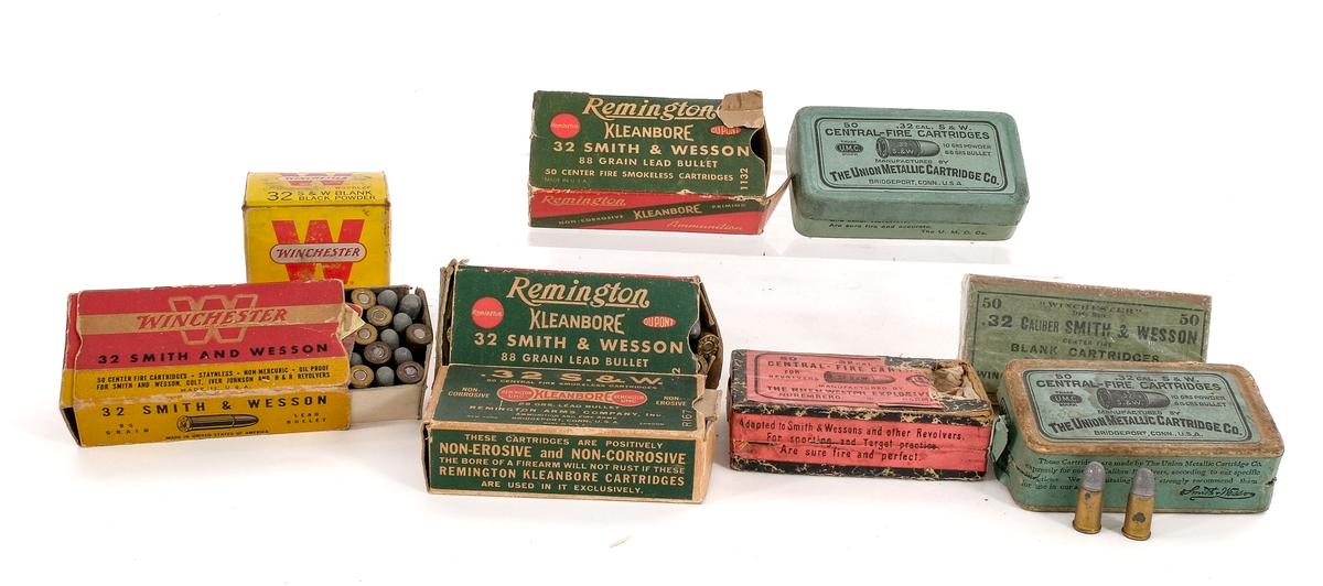 Vintage .32 Smith & Wesson Ammo Lot