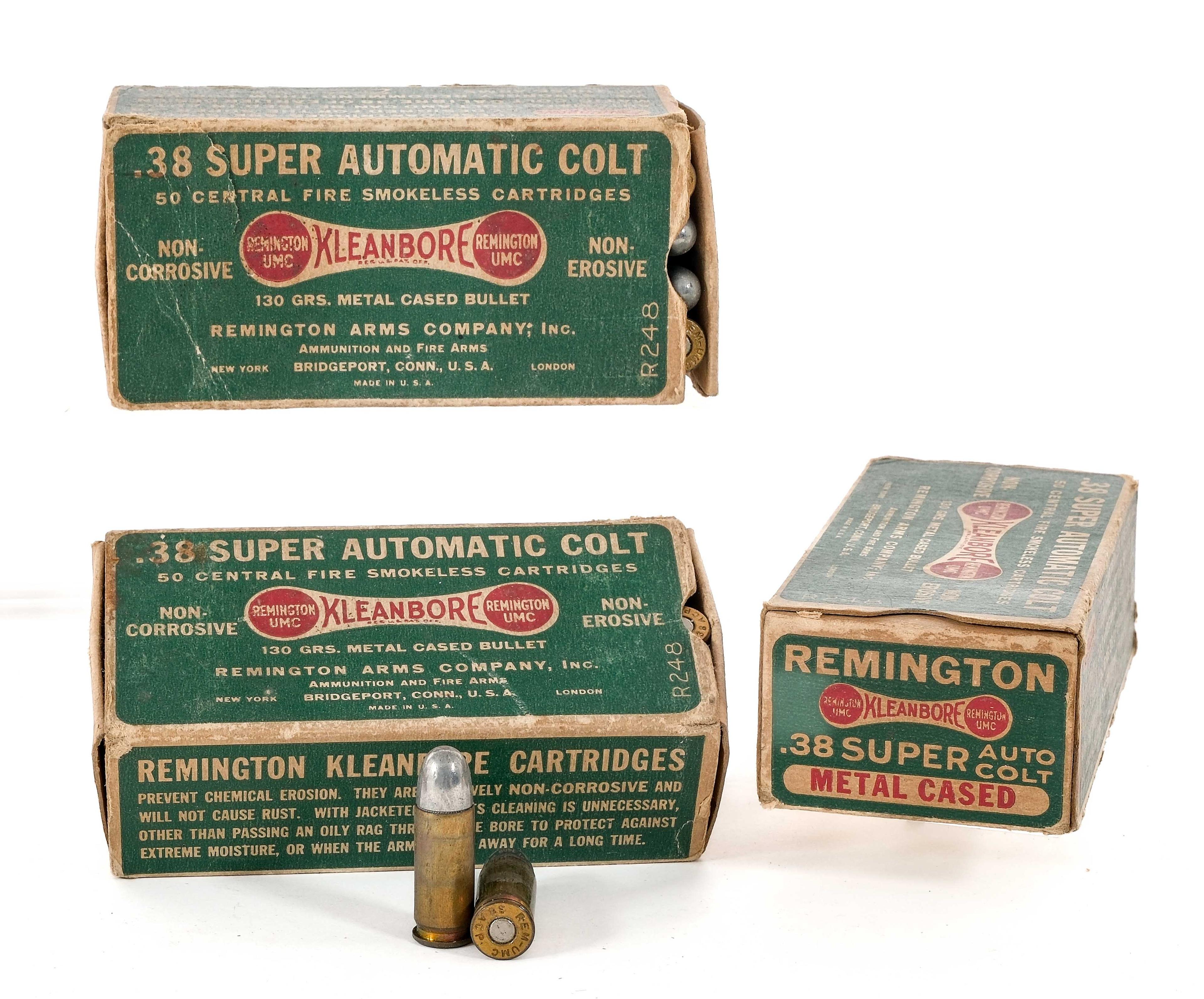 Estate .38 7 Pcs Lot Vintage Ammunition