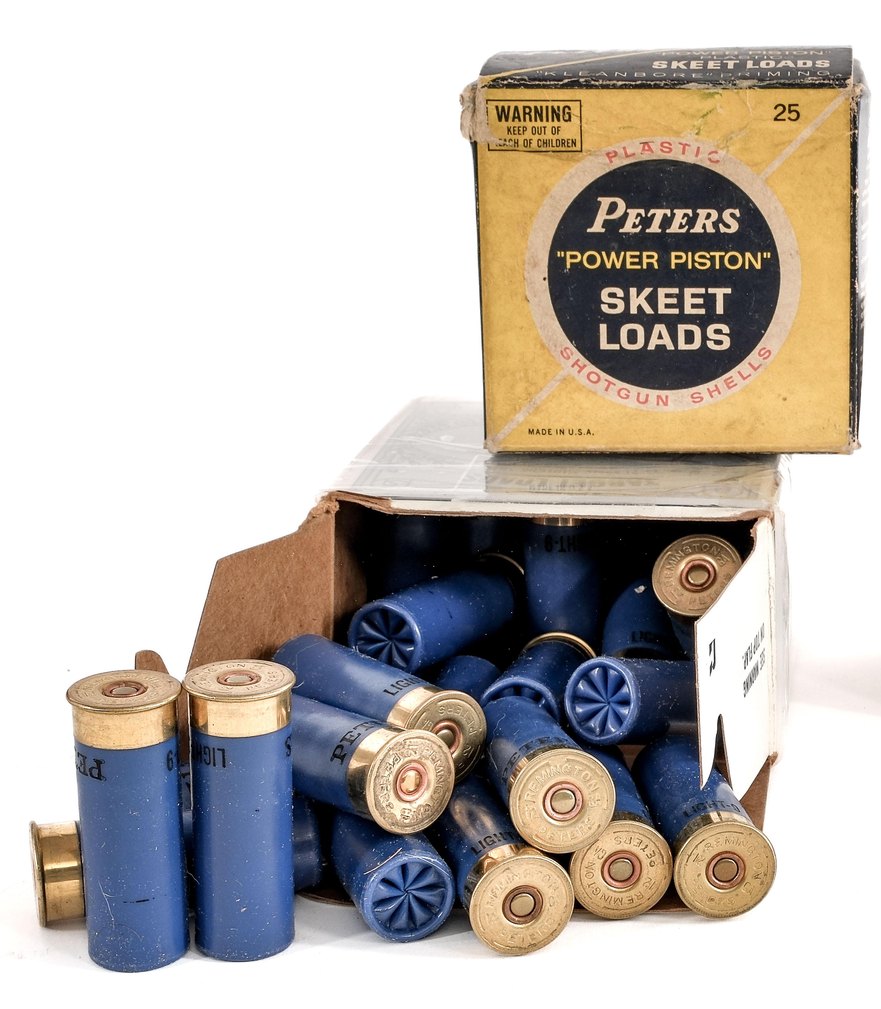 Peters Vintage Shotgun Ammo Lot 12,16,20 Ga