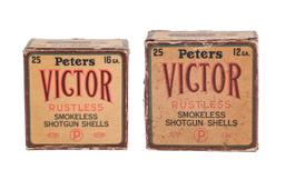 Peters Vintage Shotgun Ammo Lot 12,16,20 Ga